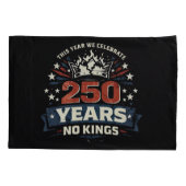 250 Jaar Geen Koningen Patriottisch Kussensloop (Achterkant)