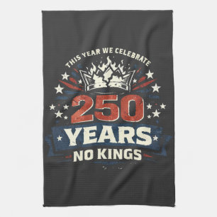 250 Jaar Geen Koningen Patriottisch Theedoek