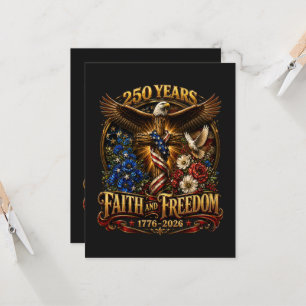 250 Jaar geloof en vrijheid Amerika Kaart