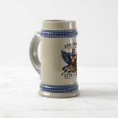 250 jaar geloof en vrijheid bierpul (Voorkant links)