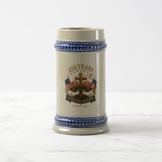 250 Jaar geloof en vrijheid Bierpul (Center)