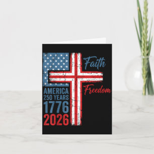 250 jaar geloof en vrijheid christelijk usa 250ste kaart