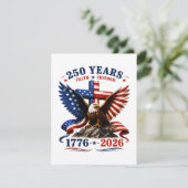 250 jaar geloof en vrijheid kaart (Staand voorkant)