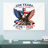 250 jaar geloof en vrijheid spandoek (Beurs)