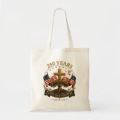 250 Jaar geloof en vrijheid Tote Bag (Voorkant)