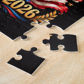 250 Jaar geloofsvrijheid Adelaar Patriottisch Legpuzzel (Zijkant)