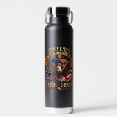 250 Jaar geloofsvrijheid Adelaar Patriottisch Waterfles (Voorkant)