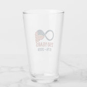 250 Jaar Jubileum 1776-2026 USA Patriottisch  Glas (Achterkant)