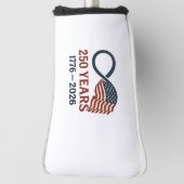 250 jaar Jubileum 1776-2026 USA Patriottisch Golfheadcover (Draai 90)
