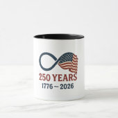 250 jaar Jubileum 1776-2026 USA Patriottisch Mok (Midden)