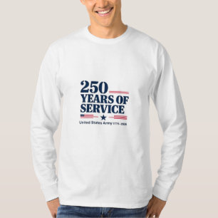 250 Jaar Jubileum 1776-2026 USA Patriottisch  T-shirt