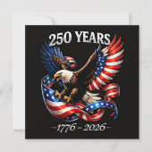 250 Jaar Jubileum Adelaar Amerikaanse Vlag (Voorkant)