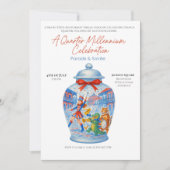 250 jaar Jubileum Ginger Jar Parade & Soirée Kaart (Voorkant)