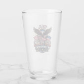250 Jaar Onafhankelijkheid 4 juli Feest Glas (Achterkant)