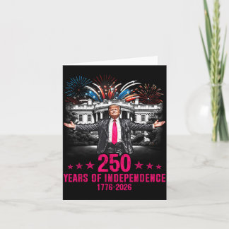 250 Jaar Onafhankelijkheid Amerikaanse Vlag 250ste Kaart