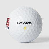 250 jaar onafhankelijkheid golfballen vieren (Logo)