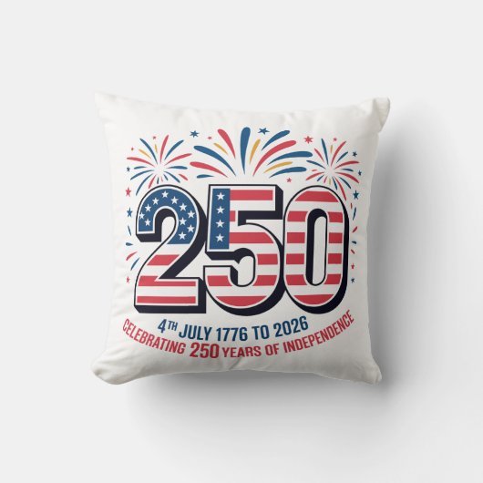 250 Jaar Onafhankelijkheid Kussen (Voorkant)