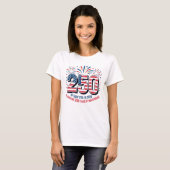 250 Jaar Onafhankelijkheid T-shirt (Voorkant volledig)