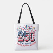 250 Jaar Onafhankelijkheid Tote Bag (Achterkant)