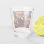 250 Jaar Onafhankelijkheidsdag  Shot Glas (Achterkant)