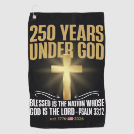250 Jaar Onder God Golfhanddoek