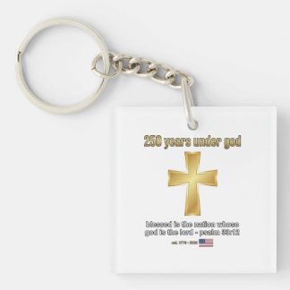 250 Jaar Onder God Sleutelhanger