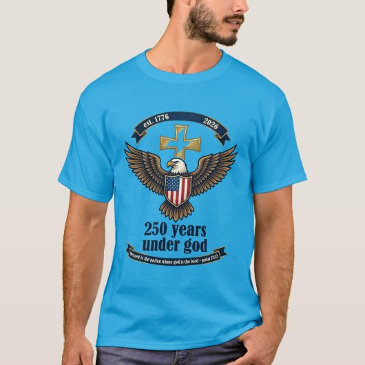 250 Jaar Onder God T-shirt (Voorkant)