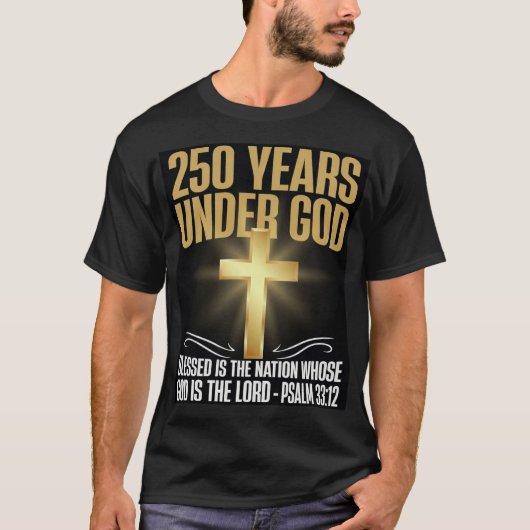 250 Jaar Onder God T-shirt (Voorkant)
