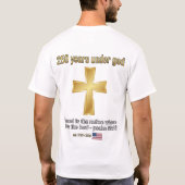250 Jaar Onder God T-shirt (Achterkant)