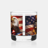 250 Jaar Patriottisch Vieren Whisky Glas (Links)