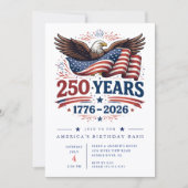 250 Jaar Patriottische Adelaar Uitnodiging (Voorkant)