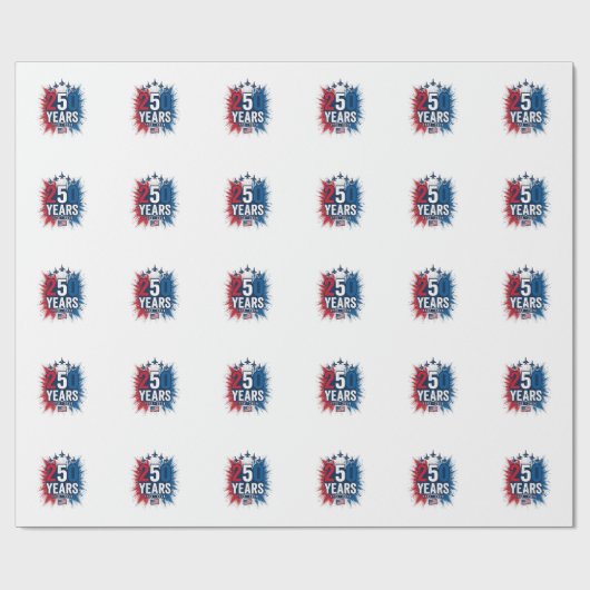 250 Jaar Patriottische Jets Verjaardags Vector Ont Cadeaupapier (Vlak)