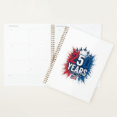 250 Jaar Patriottische Jets Verjaardags Vectorontw Planner (Display)
