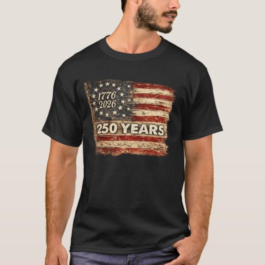 250 JAAR T-SHIRT (Voorkant)