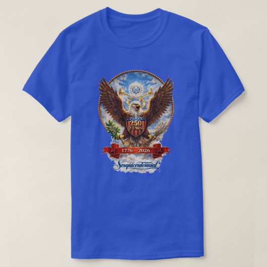 250 Jaar USA -8 T-Shirt (Design voorkant)