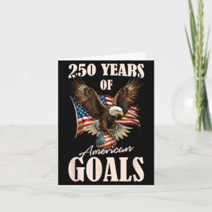 250 Jaar Usa Voetbal Adelaar 250ste Verjaardag 4e Kaart