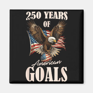 250 Jaar Usa Voetbal Adelaar 250ste Verjaardag 4e Magneet