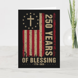 250 Jaar Van Zegen 1776 2026 Christelijk 250e Amer Kaart