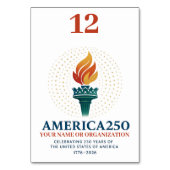 250 jaar Verenigde Staten Kaart (Voorkant)