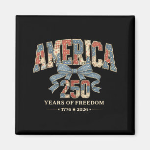 250 Jaar Verjaardag Amerika 1776-2026 USA 250ste Magneet