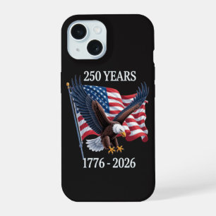 250 Jaar Verjaardag VS Amerikaanse Vlag 1776-2026 iPhone 15 Case