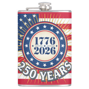 250 jaar vieren heupfles