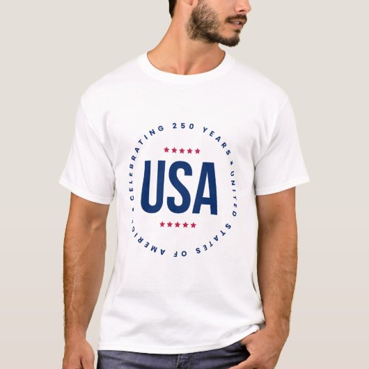 250 jaar vieren t-shirt (Voorkant)