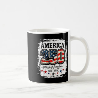 250 Jaar Vintage USA Vlag 4 juli 2026 Mannen Koffiemok