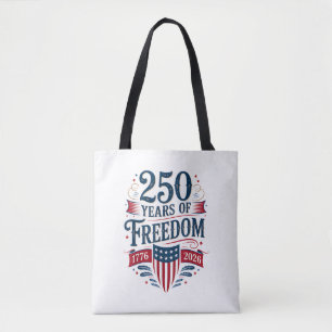 250 Jaar Vrijheid 1776 2026 4 juli 250ste verjaard Tote Bag