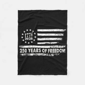 250 Jaar Vrijheid 1776 2026  Fleece Deken