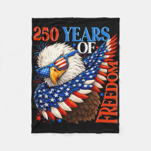 250 Jaar Vrijheid 1776 2026 Patriottische Ld Adela Fleece Deken