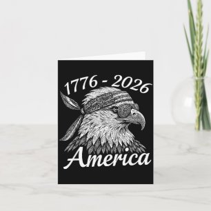 250 Jaar Vrijheid 1776 2026 Steenarend 250ste Kaart
