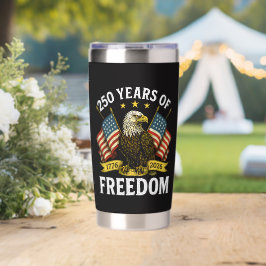 250 Jaar Vrijheid 1776 2026 Steenarend Geïsoleerde Drinkbeker