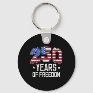 250 Jaar Vrijheid 250ste Verjaardag Amerika Vlag D Sleutelhanger